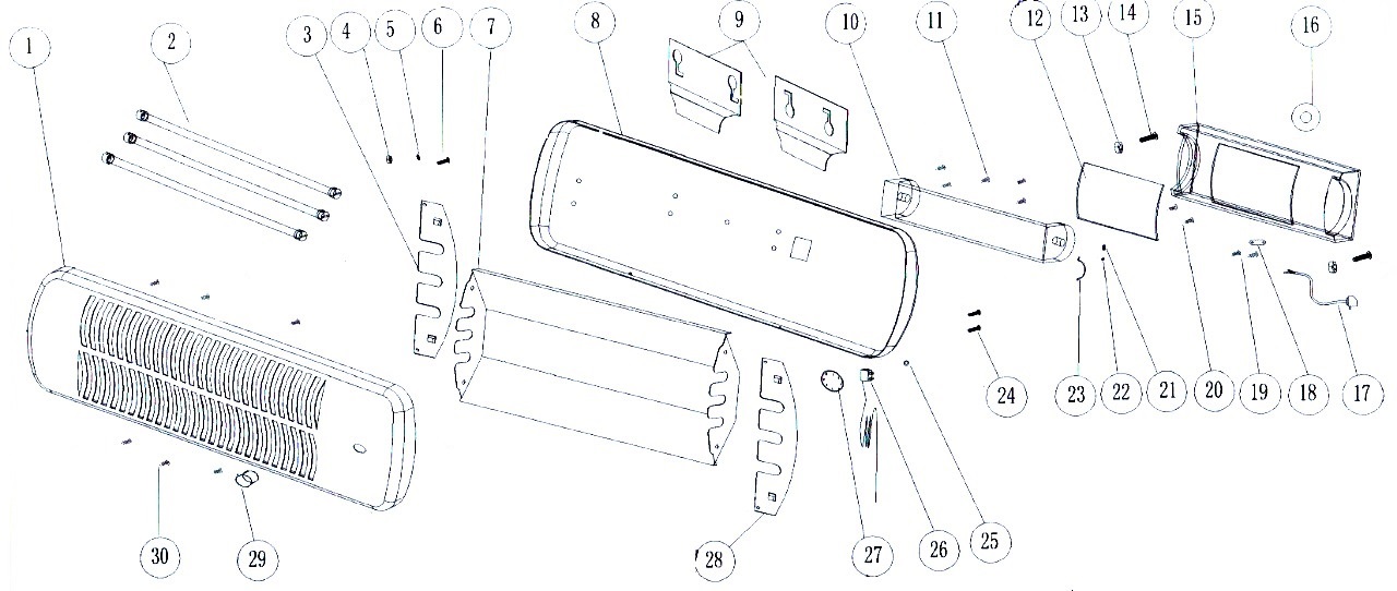 ИКО-1500Л (кварцевый) Ресанта