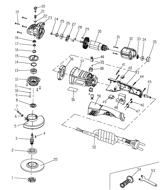 УШМ-150/1300 (с KEY29)