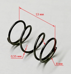 Пружина блокирующего штифта для УШМ-125/900(23),125/1100(11)JLW,115/650(24),125/900,125/1100(23)KEY