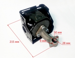 Глушитель в сборе для SGC-8100С(1)ZME, МК-11000(37) HUC, 11000МЕ(40,48,49) SEC