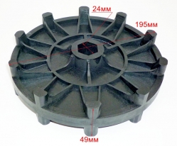 Колесо гусеницы направляющее