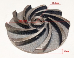 Импеллер D=117мм, H=15,7мм для ФН-750(20) до DMN5
