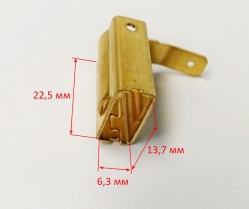 Держатель угольной щётки для ELS-2000,2216(20),2400(21), 2800,2418(30)OTE, 2400(30)c OTE004