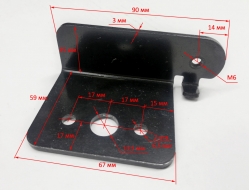 Кронштейн шкива для SGC8100(185) ZMD