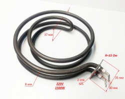 Нагревательный элемент 220V 1,5kW для ТЭП-3000К(10) до BG8