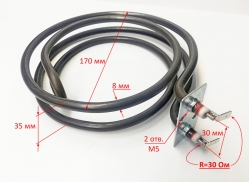 Нагревательный элемент 220V 1,5 kW для ТЭП-5000К до BG8