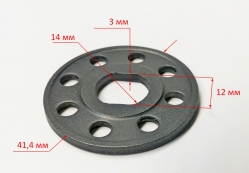 Пластина подшипника для П-1200К-М(69) DESY
