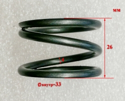 Пружина для П-550К(17),П-1400К-В(13-9)BNY,П-24-650К,П-650К(20) до BNY036, П-24-650К,П-650К(6-3) с BN