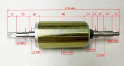 Ротор L=210мм, Lраб.=80мм, D=50мм для АСВ-1200/24Ч DAF