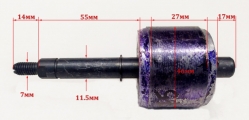 Ротор L=124мм, Lраб.=30мм, D=46,4мм для ДН-300(8), ДН-350(8) FLT