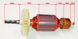 Ротор Lраб.- 32мм для ДУ-550(15),ДУ-700(15)KEY