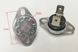 Термореле KSD301 110°C 10A 250V НЗ