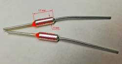 Термопредохранитель 130°С 15A 250V