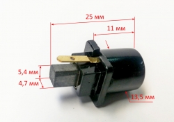 Угольная щётка в сборе для Г-150(9), 160ГВ(9) DACC, Г-180ЭГ Ресанта JIL, Г-150(12), 160ГВ(6) FEA