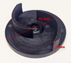 Крыльчатка D=91мм, h=28мм для ДН-350(21) SMT