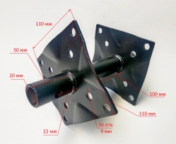 Кронштейн крепления лезвия для GMC-5.0(106,110) KST