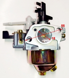 Карбюратор для GMC-7.5 ZME,VP-35(84) TIY,МК-7800М PRO (63) KST,МК-7800,7500,8000 (2) SNR (без отстой