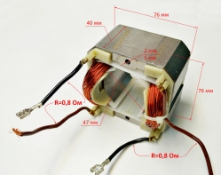 Статор Lраб.=40мм для ELS-2000(28),ELS-2400P(23) OTET