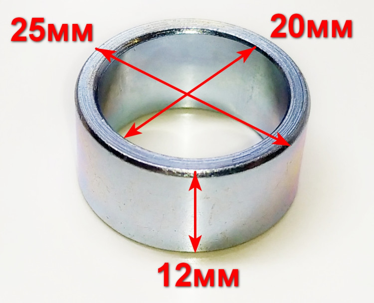 Втулка шкива 25х20,5х12мм
