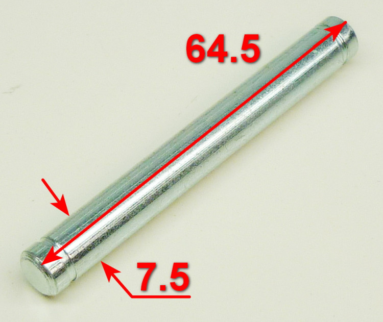 Ось 7х64мм крышки аккумулятора