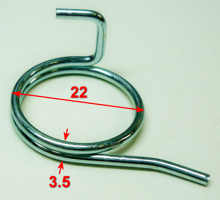 Пружина 1.2х22х29мм