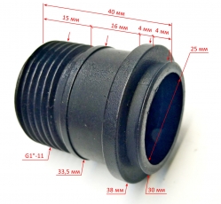Пластиковая втулка для АСВ370/2Ч(39)