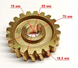 Червячное колесо SGC4100(173),6000,8100C(66),8100(160),ZME,4000,4100,4800(14)ZMD,4100(61) GPWY