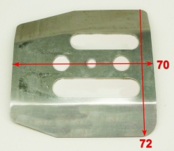 Пластина защитная для ELS-2000(75) до SAF100, ELS-2400(71) до SAF011