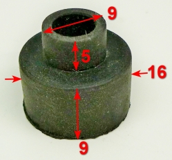 Уплотнитель штока выключателя для М135-PW(14),W165-QL(30)YL