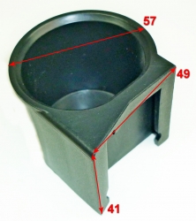 Держатель пистолета (низ) для W200I, M165-PW, W195-PRO, W165-ARV(5) HUX