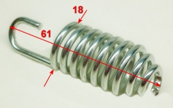 Пружина 2.4х18х63 мм привода для GLM-5.0(52) HTG