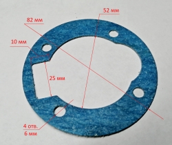 Прокладка цилиндра верхняя для КМП-400/100Р(17) LSD