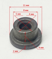 Втулка 3,8х8х11х6 мм для ЛЭ-55(22) GOL