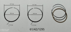 Поршневые кольца для MP-40(37) KEM, HT1000L (83) КЕМ023