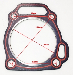 Прокладка головки цилиндра для MP-100(77)HAY, DY6500L\LX EG-H188-A05\EG-HT188FDE-A05