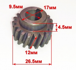 Зубчатое колесо для GET-1200SL,GET-1500SL(14) СYC