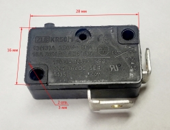 Микровыключатель 16A 36V, 13А 250V