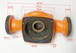 Корпус насоса для ЦН-32-4/6(4) ZJH, ЦН-32-4/6(1,2) XLIN