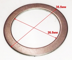 Шайба регулировочная 26х36х1мм для БМ(5) HAPD,БМ-130П(А-13),200П,230П(А-11) TTR