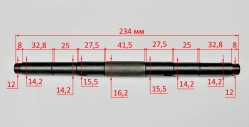 Приводной вал для SGC8100C(64) c ZME15