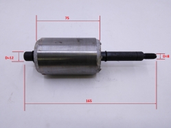 Ротор L=168мм, Lраб.=65мм, D=46мм для ДН-1100Н(28) с SWV41