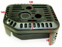 Глушитель с кожухом для GLM-5.0S(83,86), 6.0S(31,78) DJP