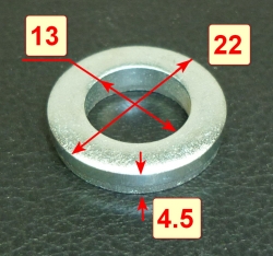 Шайба 13х22х4,5мм для GLM-3.5LT(35),3.5Т(47) FUL