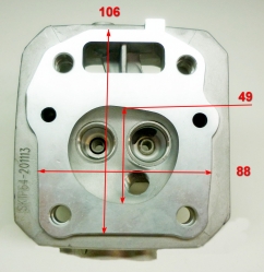 Головка блока цилиндра для GLM-4.0G(89) FUL