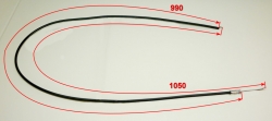 Тросик газа 1040х1000мм для GMC-5.5(4) HSD