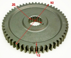 Шестерня ведущая для GMC-7.0(32), 7.5(30) ZME, МК-7000(30) YAH, 7000М(32), 7500(28) SEC,МК/МБ-7000 (