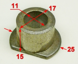 Втулка червячного вала для GMC-1.8 (21)