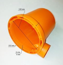 Корпус низ для ДН-900(48), 1100(26) SMT