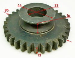 Шестерня для GMC-5.5, GMC-6.5(57) ZME