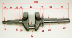 Коленвал для GMC-5.0(56) SNR
